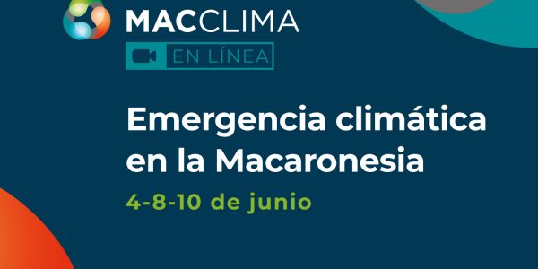 Cartel Jornadas Emergencia climática en la Macaronesia