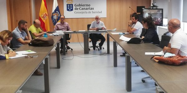 Mesa Sectorial de Sanidad | Foto: CONSEJERÍA DE SANIDAD DEL GOBIERNO DE CANARIAS