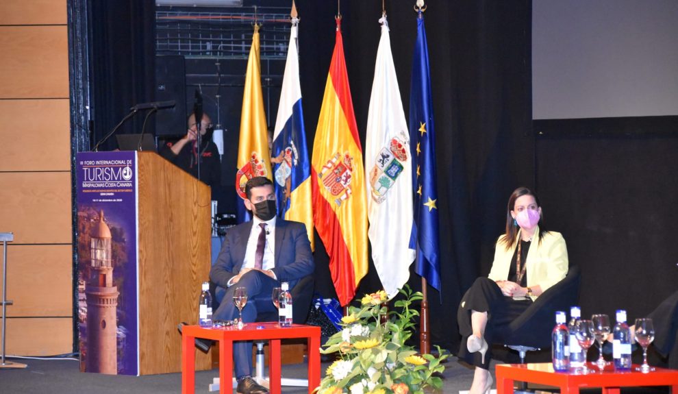 Alejandro Marichal y Yaiza Castilla | Foto: AYUNTAMIENTO DE SAN BARTOLOMÉ DE TIRAJANA