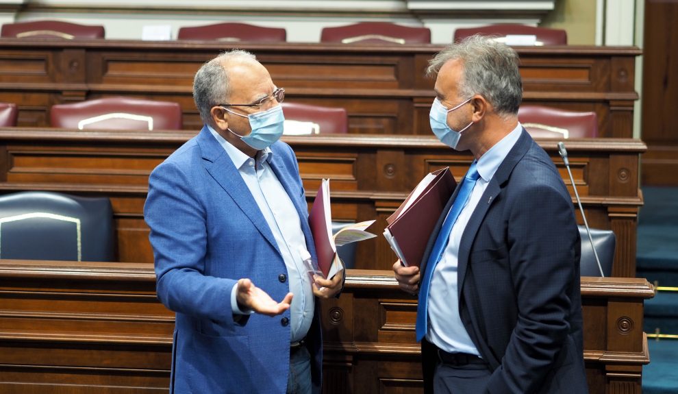 Casimiro Curbelo y Ángel Víctor Torres | Foto: GABINETE ASG