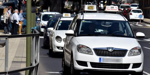 Taxistas de Santa Cruz de Tenerife