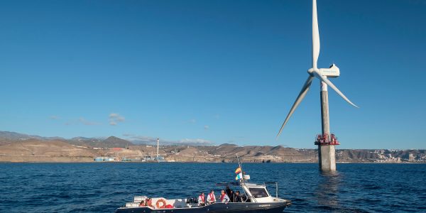 Aerogenerador marino en la costa grancanaria | PLOCAN