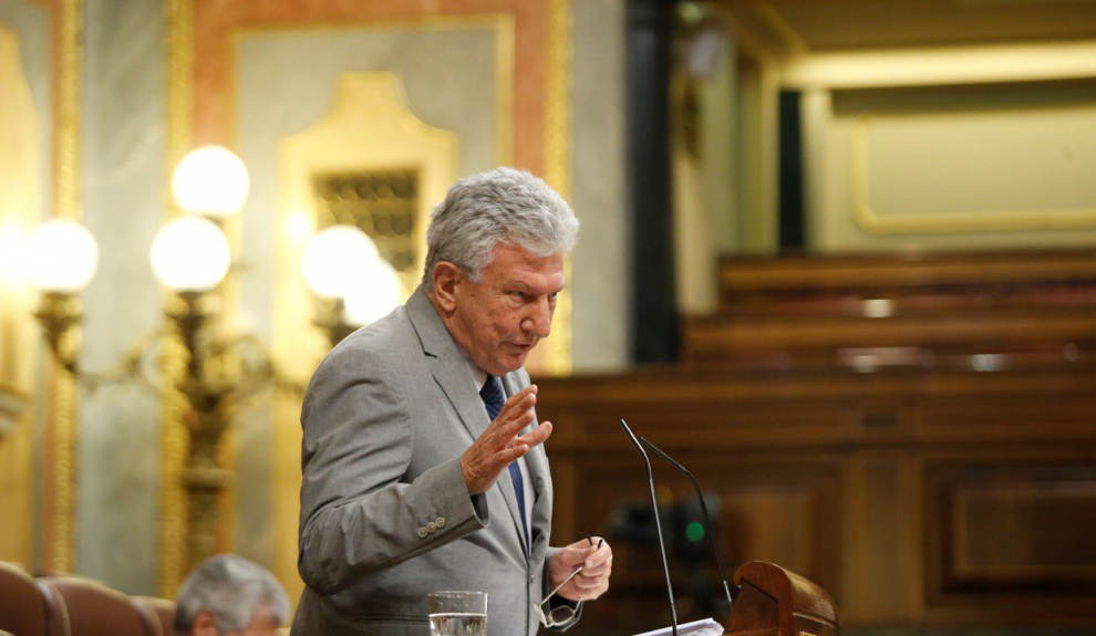 Pedro Quevedo el pasado junio en el Congreso de los Diputados | NUEVA CANARIAS