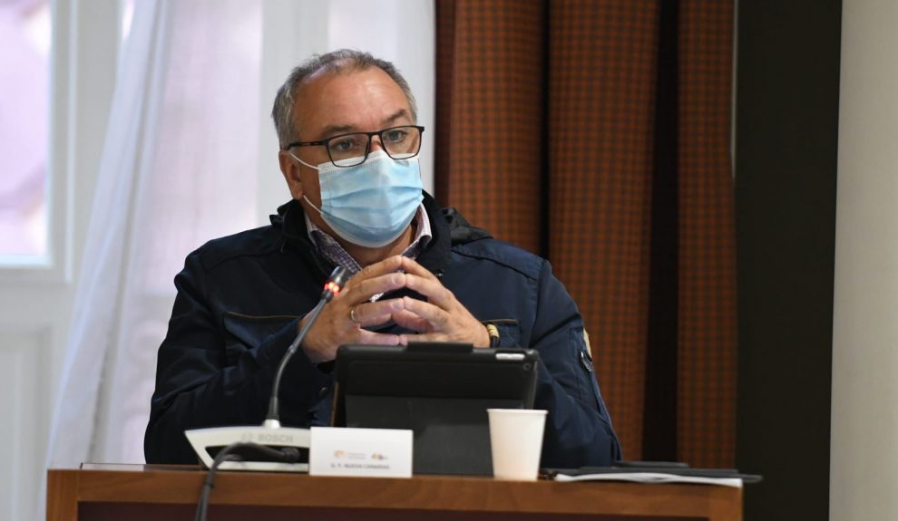 Luis campos en el Parlamento de Canarias el pasado febrero | NUEVA CANARIAS