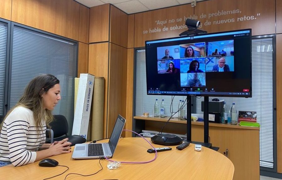 Jessica de León en videoconferencia | CABILDO DE FUERTEVENTURA