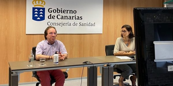 Amós García el pasado julio | CONSEJERÍA DE SANIDAD DEL GOBIERNO DE CANARIAS