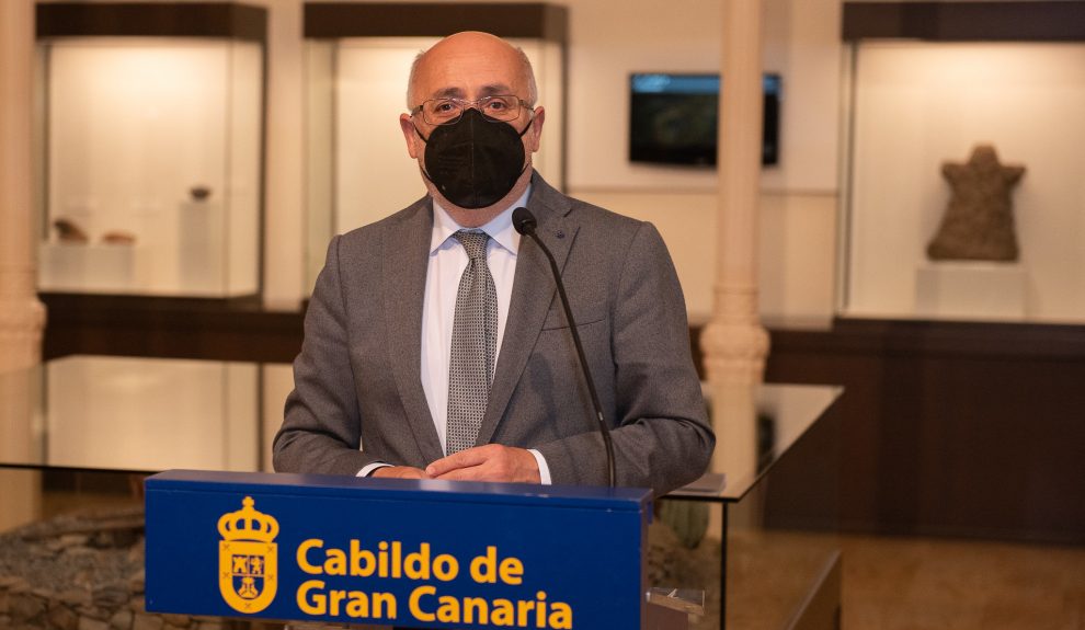 Antonio Morales el pasado jueves | CABILDO DE GRAN CANARIA