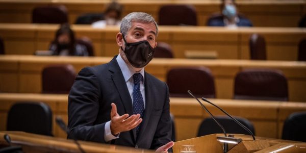 Fernando Clavijo en el senado | Foto: Coalición Canaria