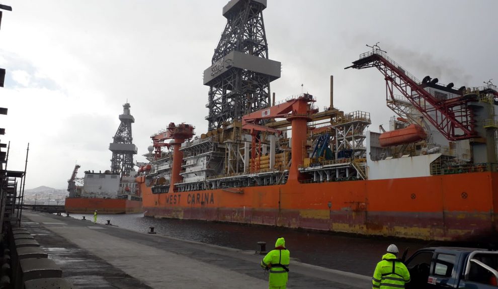 Atraque del West Carina en el puerto de Santa Cruz de Tenerife | Foto: Canarship