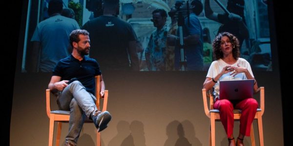 Momento de la presentación de los resultados de las producciones audiovisuales en Canarias