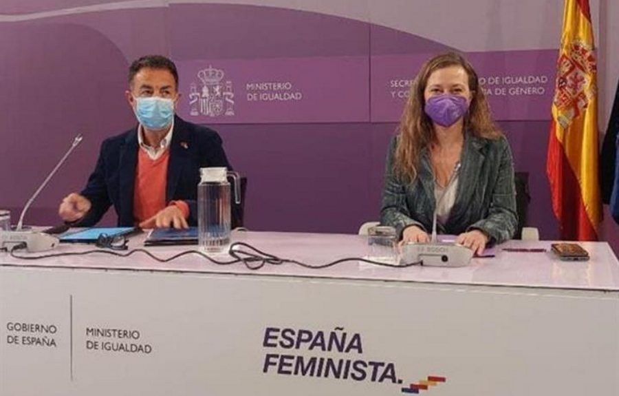 Miguel Lorente durante la presentación del informe "Impacto de la pandemia por covid- 19 en la violencia de género en España"