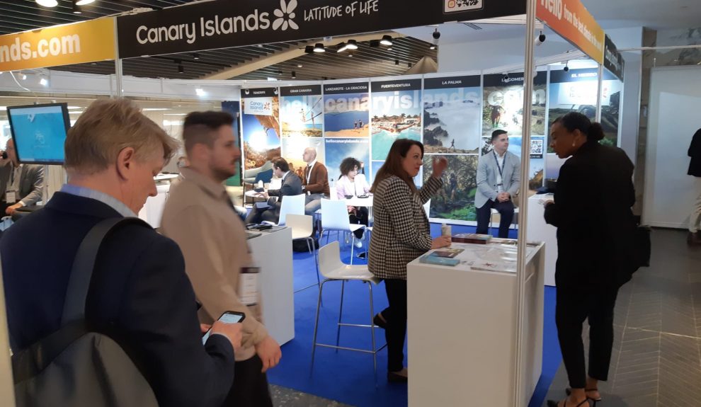 Stand de Canarias en una feria de turismo | Foto: Gobierno de Canarias