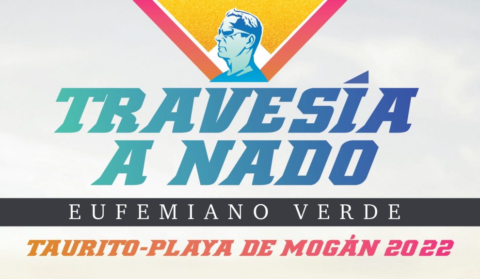 Cartel de la XV Travesia a nado Eufemiano Verde