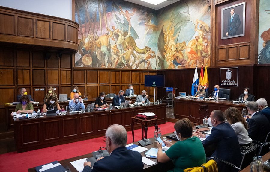 Pleno del Cabildo de Gran Canaria