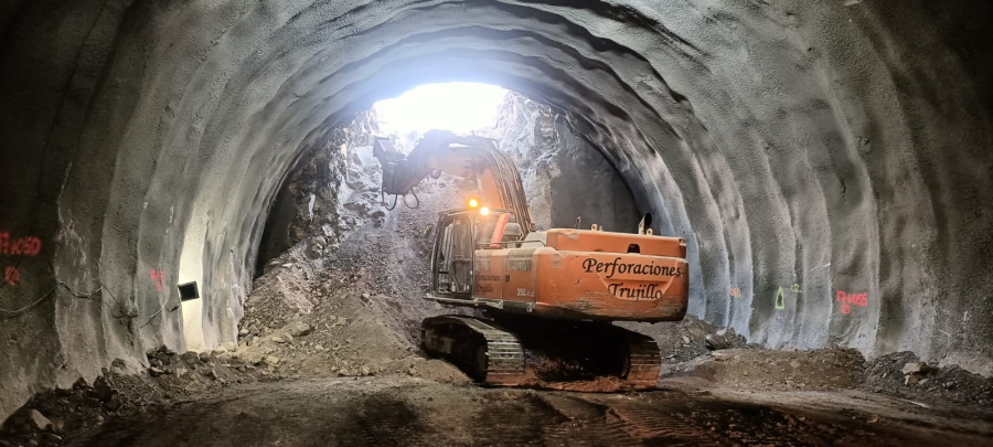 Túnel de la carretera Agaete-El Risco | Foto: Roque Aldeano