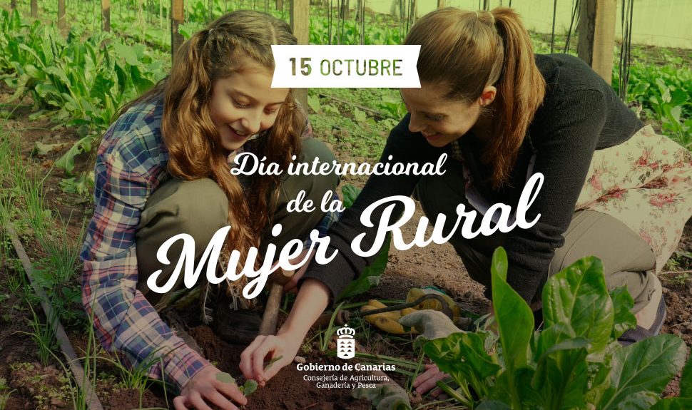 Cartel del Día Internacional de la Mujer Rural