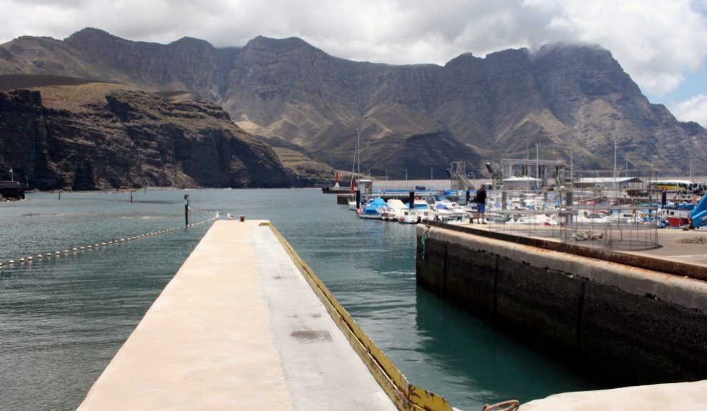 Puerto de Las Nieves en Agaete