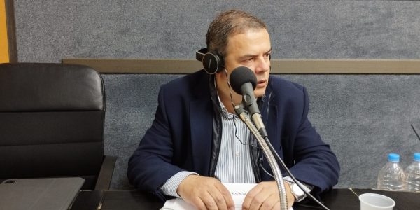 José Juan Ramos, presidente de Fedeport, en los estudios de El Espejo Canario