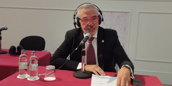 Lluis Serra Majem durante el programa especial de El Espejo Canario dedicado a la ULPGC