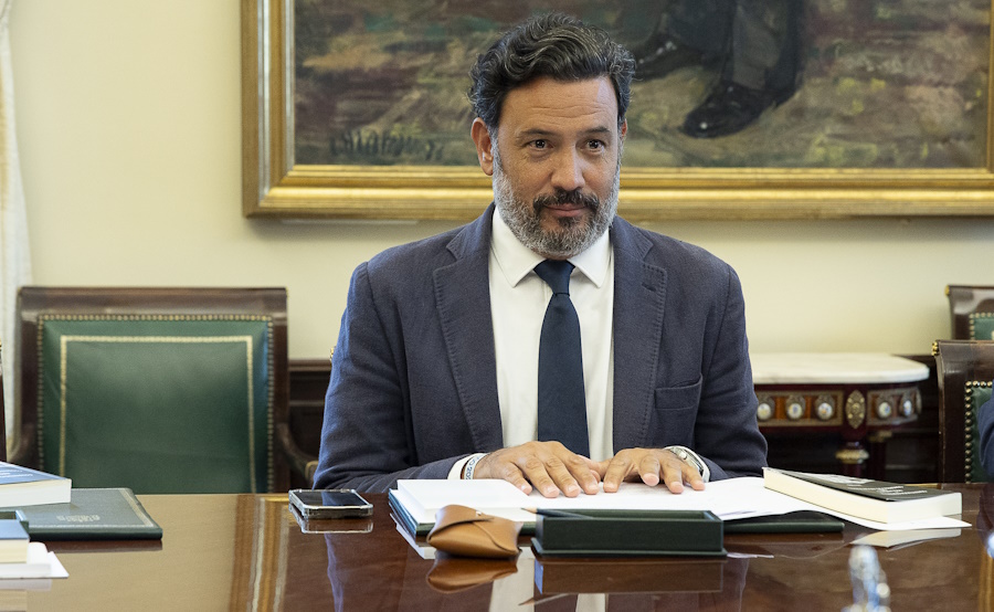 Guillermo Mariscal en un acto del Congreso de los Diputados | Foto: Congreso