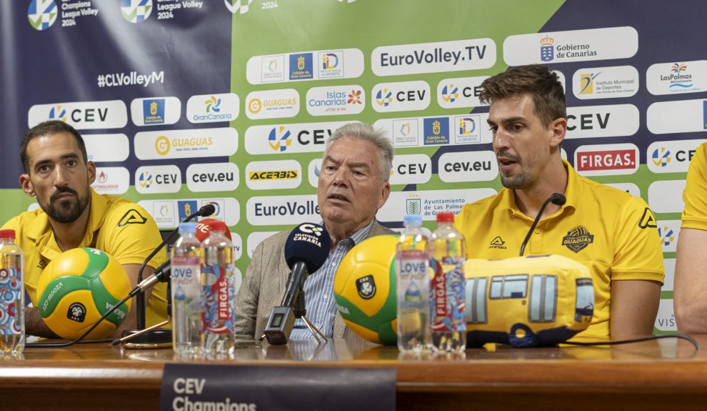 Presentación de la Champions League | Foto: Guaguas Las Palmas