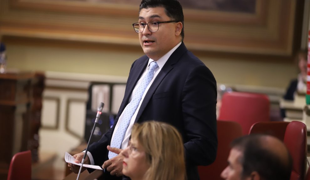 Miguel Ángel Pérez del Pino | Foto: Parlamento de Canarias