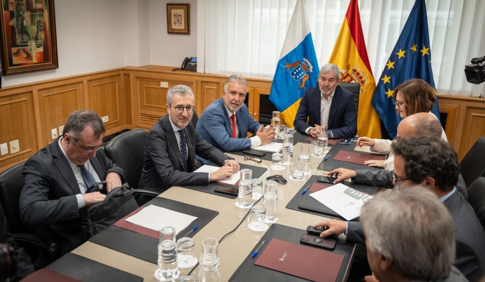 Reunión bilateral Canarias-Estado para la distribución de menores migrantes | Foto: Gobierno de Canarias