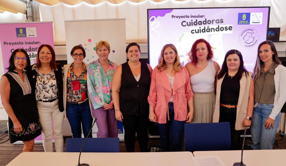 Presentación del proyecto 'Cuidadoras cuidándose' | Foto: Cabildo de Gran Canaria