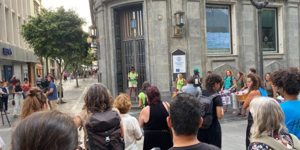 Protestas de las kellys en Gran Canaria | Foto: Marcia Díaz