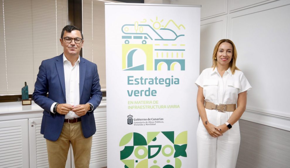 Pedro Rodríguez y Rosana Melián | Foto: Gobierno de Canarias