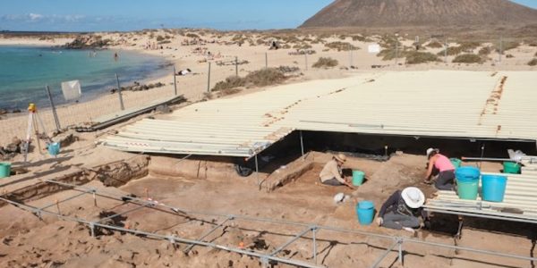 Yacimiento en la isla de Lobos | Foto: Cabildo de Fuerteventura