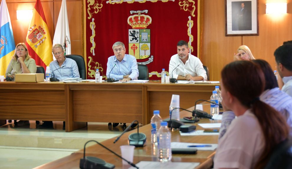 Pleno del Ayuntamiento de San Bartolomé de Tirajana | Foto: Ayuntamiento SBT