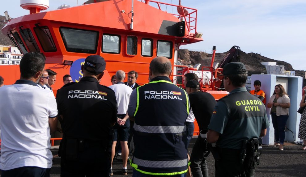 Embarcación de Salvamento Marítimo en la isla de El Hierro | Foto: Cabildo de El Hierro