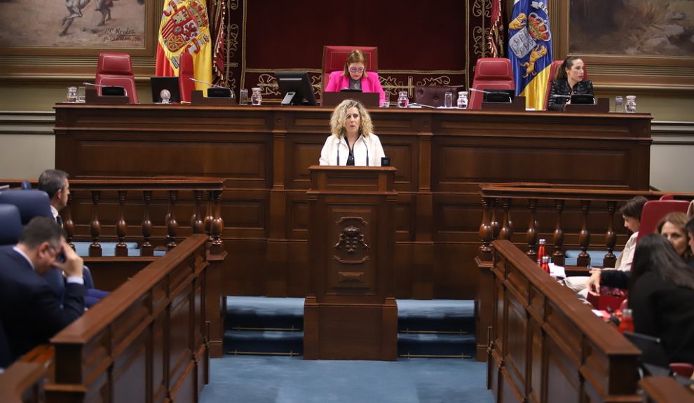 Marta Gómez | Foto: Parlamento de Canarias