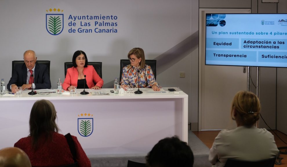 El Ayuntamiento de Las Palmas de Gran Canaria presenta los cambios en el ciclo integral del agua | Foto: Ayuntamiento de LPGC