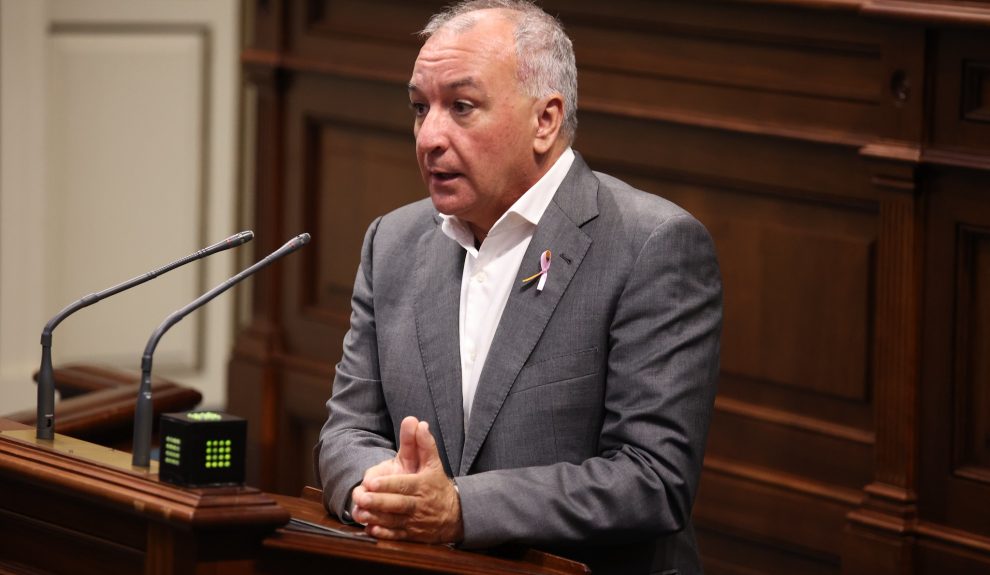 Luis Campos | Foto; Parlamento de Canarias