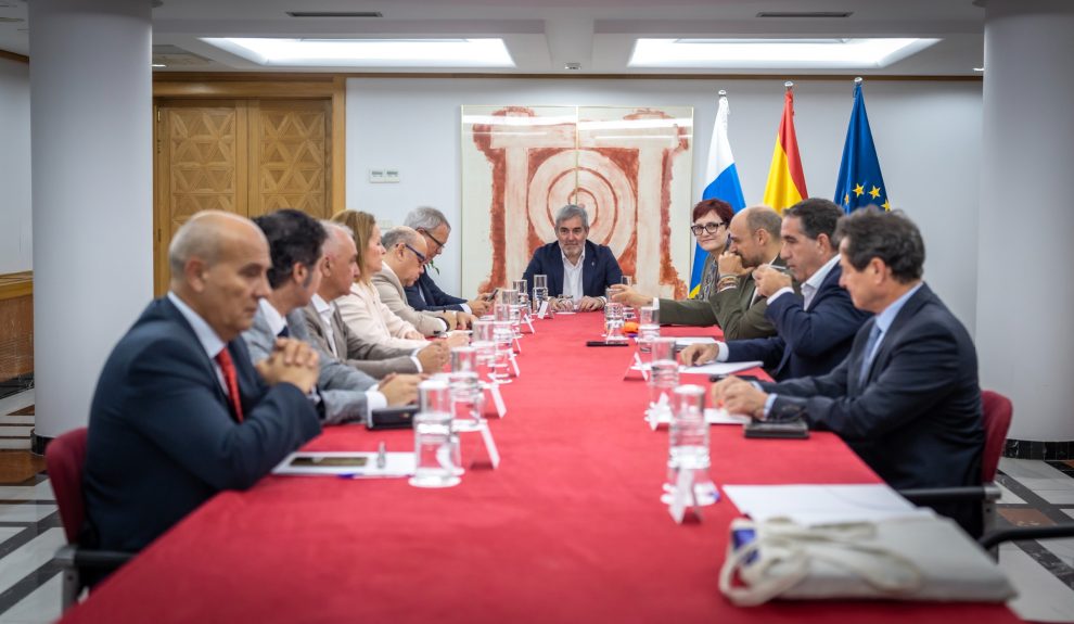 Reunión del Pacto Canario de Migración | Foto: Gobierno de Canarias